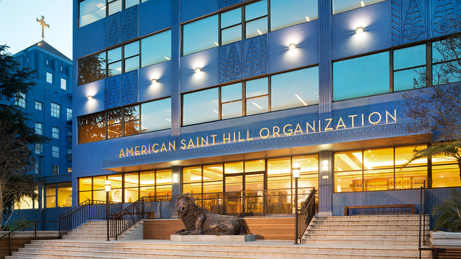 L’organisation américaine et Saint Hill à Los Angeles, en Californie